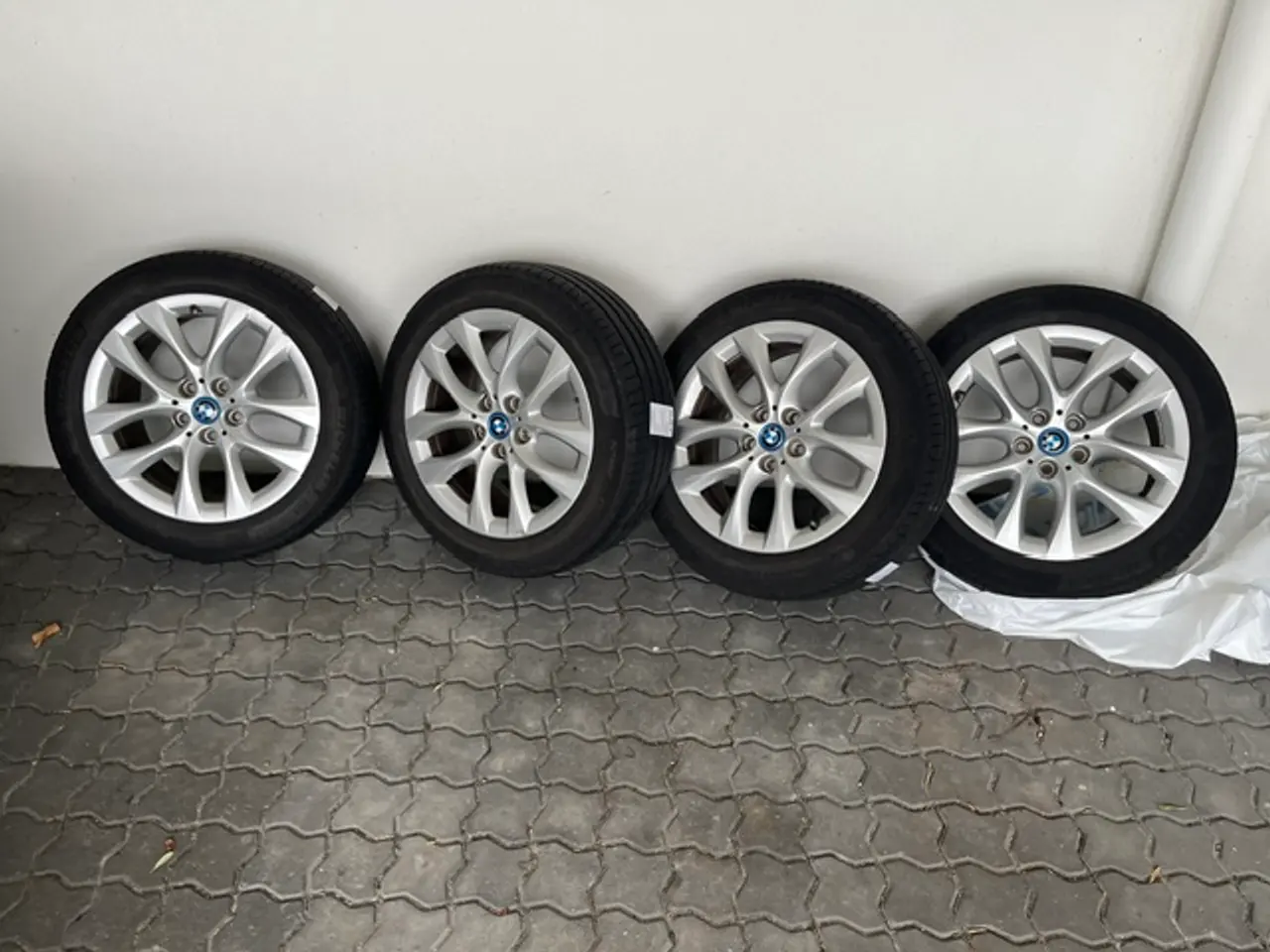 Billede 2 - Orginale BMW alufælge med sommerdæk