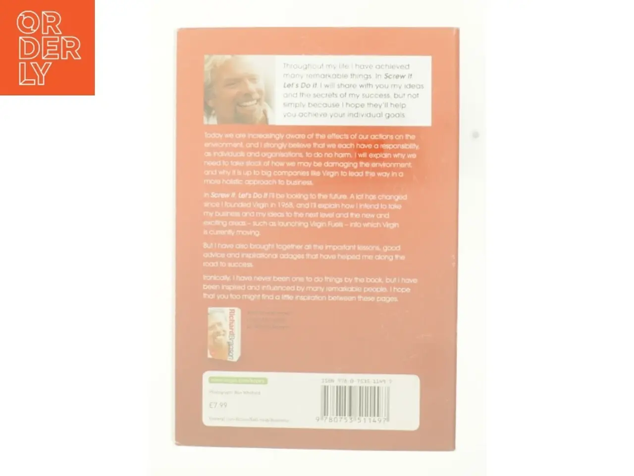 Billede 2 - Screw It, Let's Do It : Lessons in Life and Business af Richard Branson (Bog)