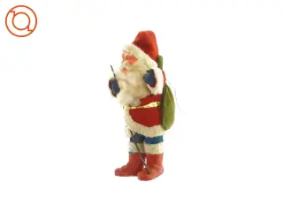 gammel Julemand med sæk - figur