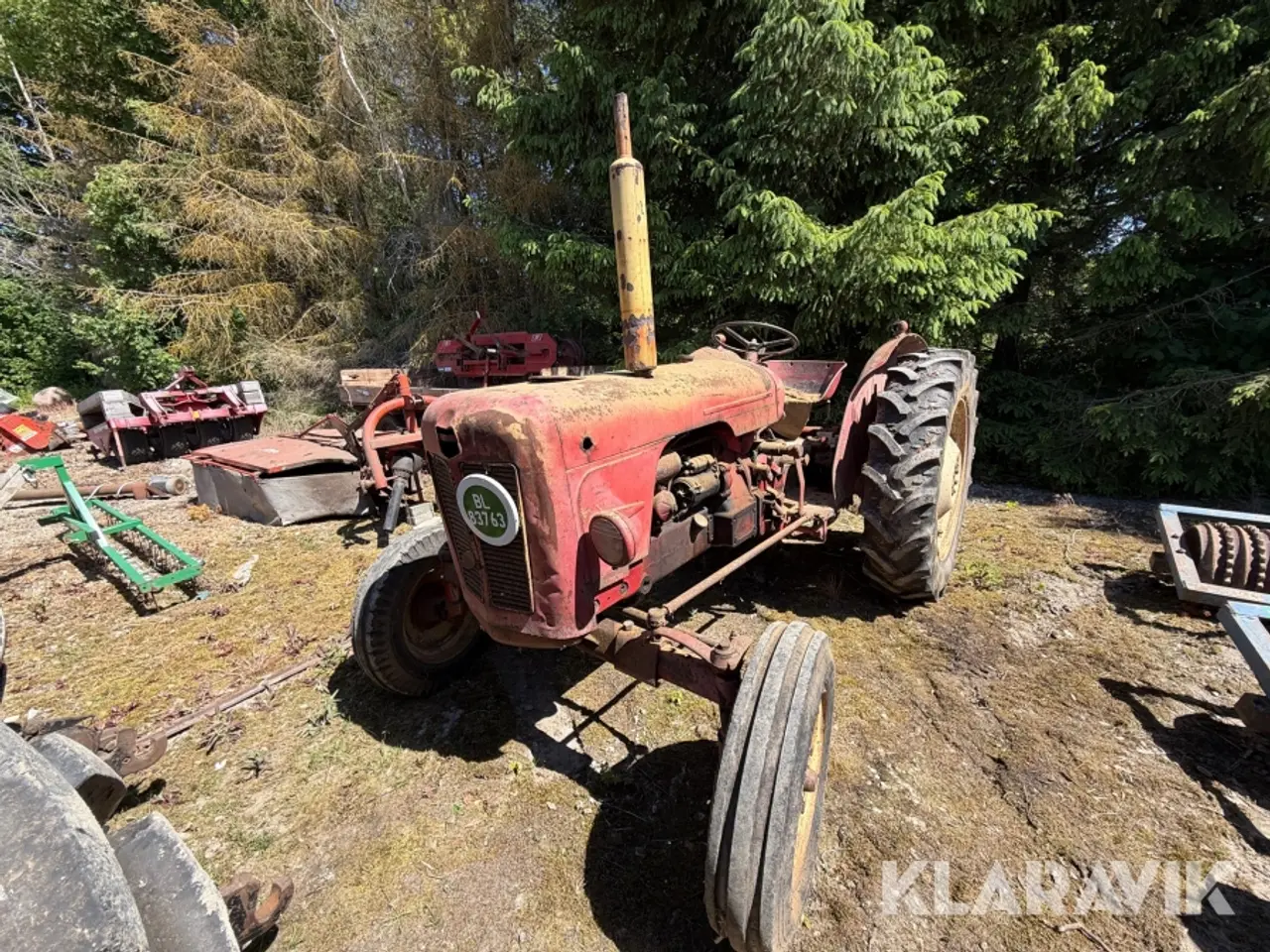 Billede 1 - Veterantraktor David Brown Implematic 880E