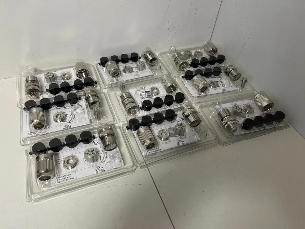 Billede 7 - 9x HARTING M12 Connectors 21035642 5-Pin Shielded