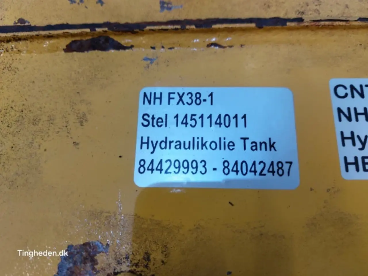 Billede 2 - New Holland FX38 Hydrauliktank 84429993