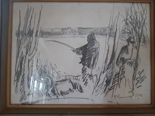 kultegning af Frank Hammersøj