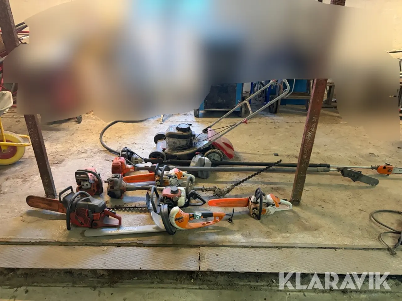 Billede 2 - Blandet lot have- og skovredskaber 10 styk