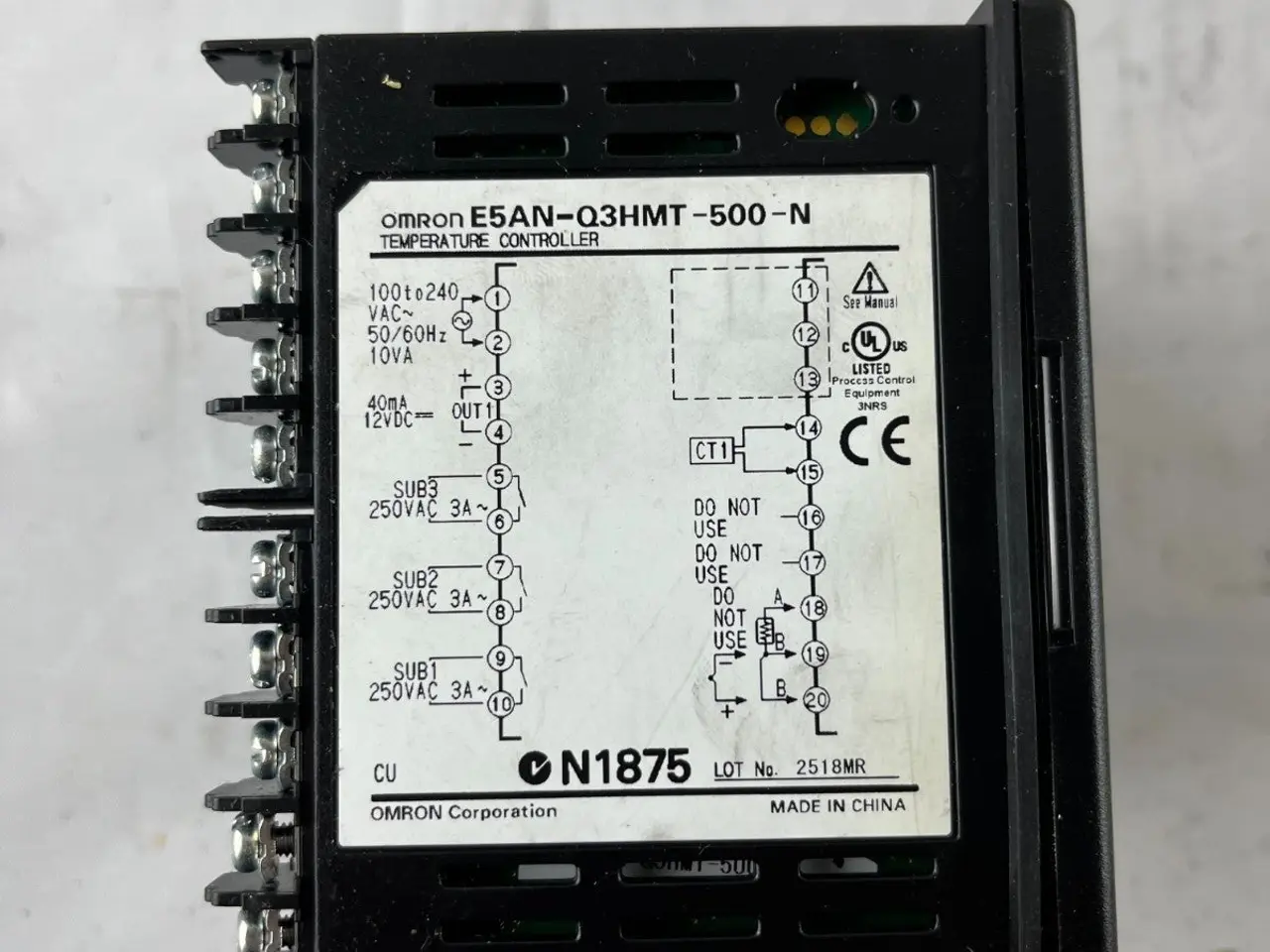 Billede 8 - Omron E5AN-Q3HMT-500-N Digital Temperature