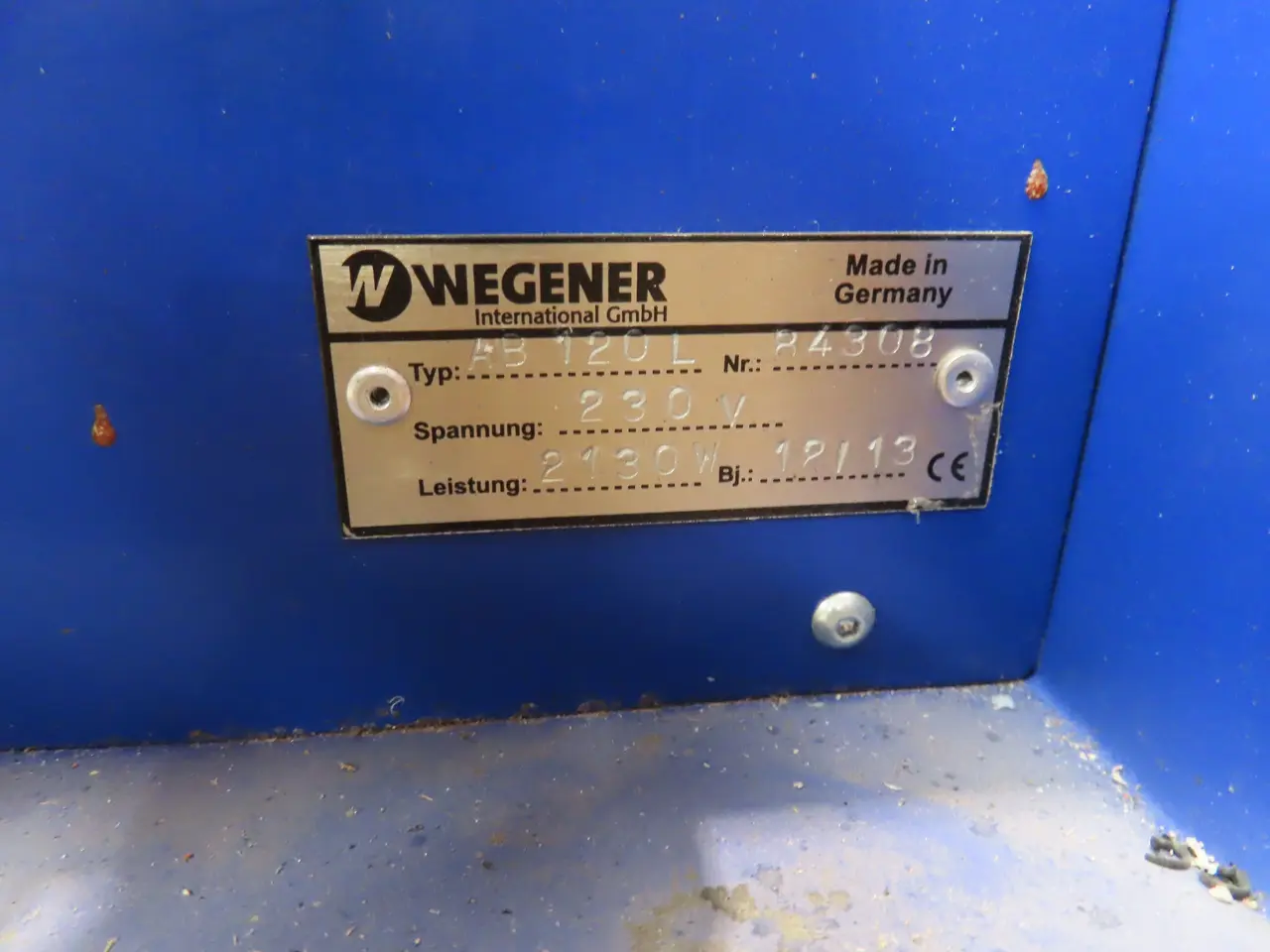 Billede 3 - Varmluftsvejser WEGENER AB 120 L