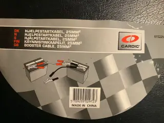 Startkabler - Brugt en gang
