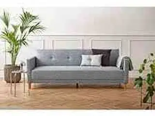Fallen sovesofa - grå