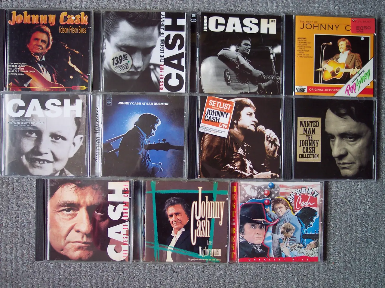 Billede 1 - .JOHNNY CASH CDer sælges stykvis