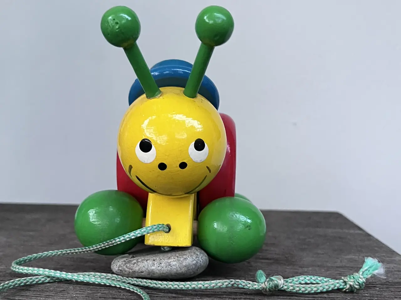 Billede 4 - Original retro træ-snegl (trækdyr) fra Tjekkoslova