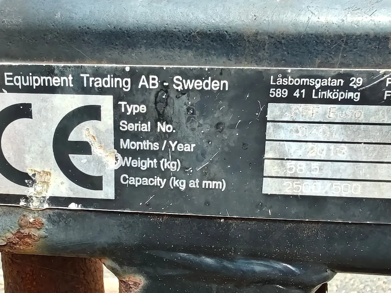 Billede 7 - - - - Pallegafler med Eurofæste