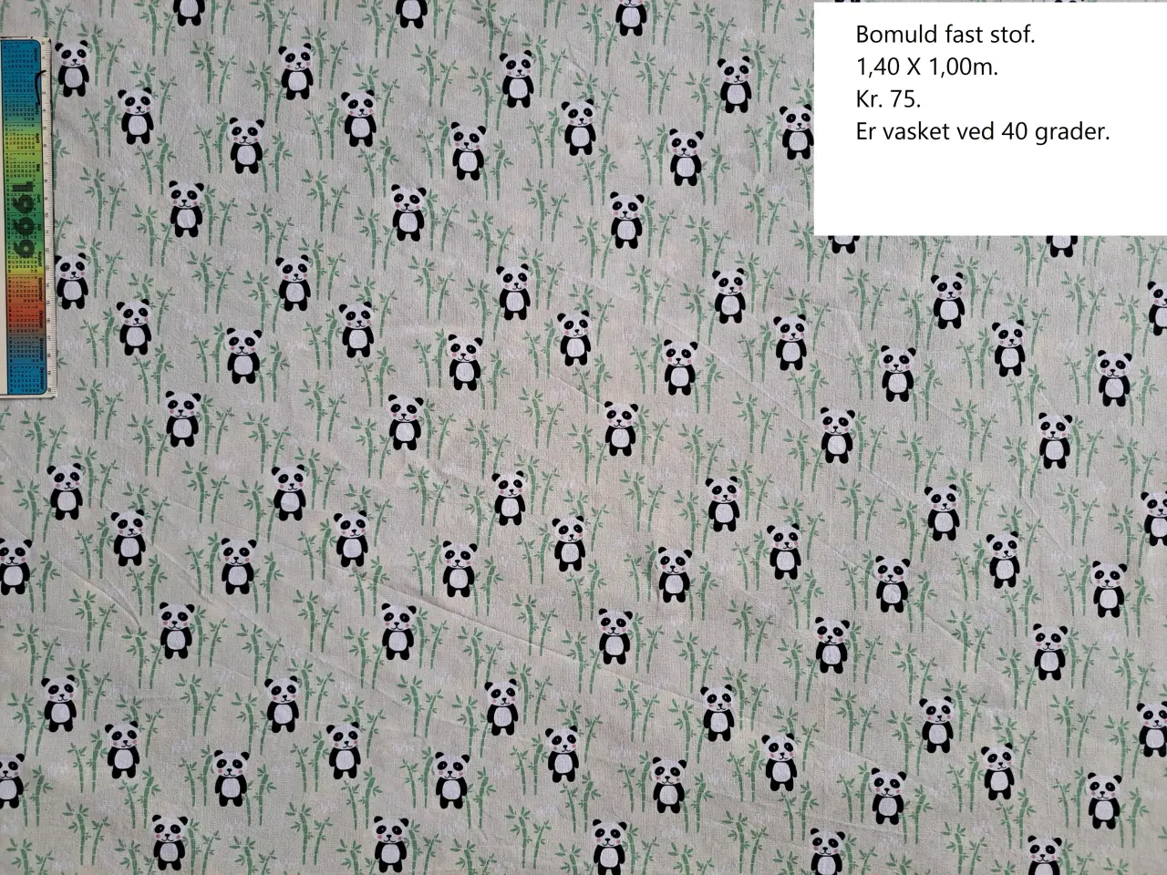 Billede 16 - Polyester og bomuldsstof.
