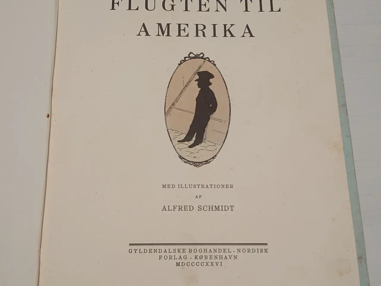 Billede 3 - Christian Winther: Flugten til Amerika. 1926.