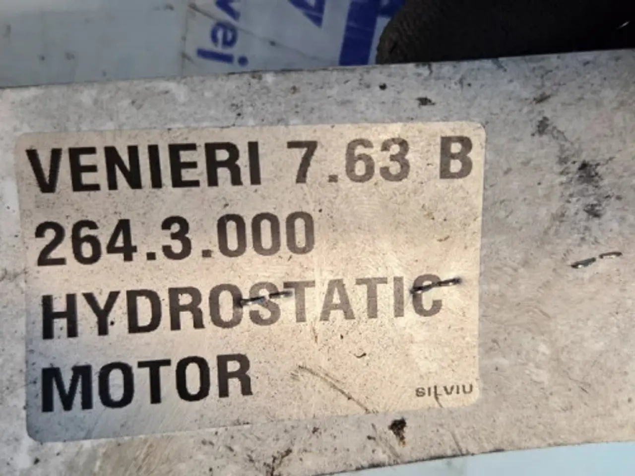 Billede 16 - Venieri 7.63B Hydrostatisk Pumpe 264.3.000
