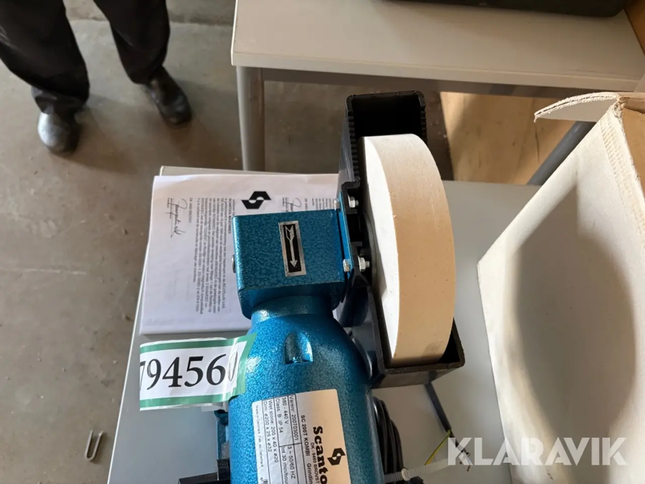 Billede 6 - Slibemaskine Scantool DC 200T Kombi