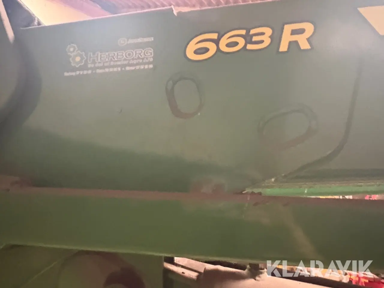 Billede 10 - Frontlæsser John Deere 663 RC med kartoffelskovl