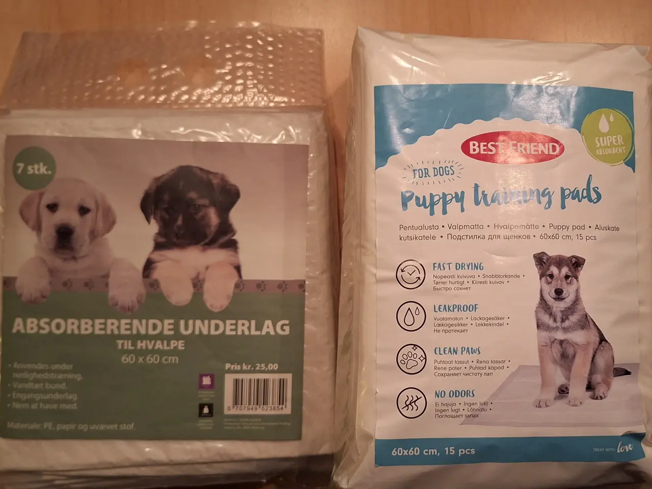 Billede 1 - Tisseunderlag til hvalpe sælges.