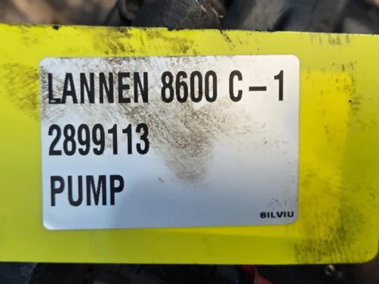 Billede 19 - Lannen 8600C Pumpe 2899113