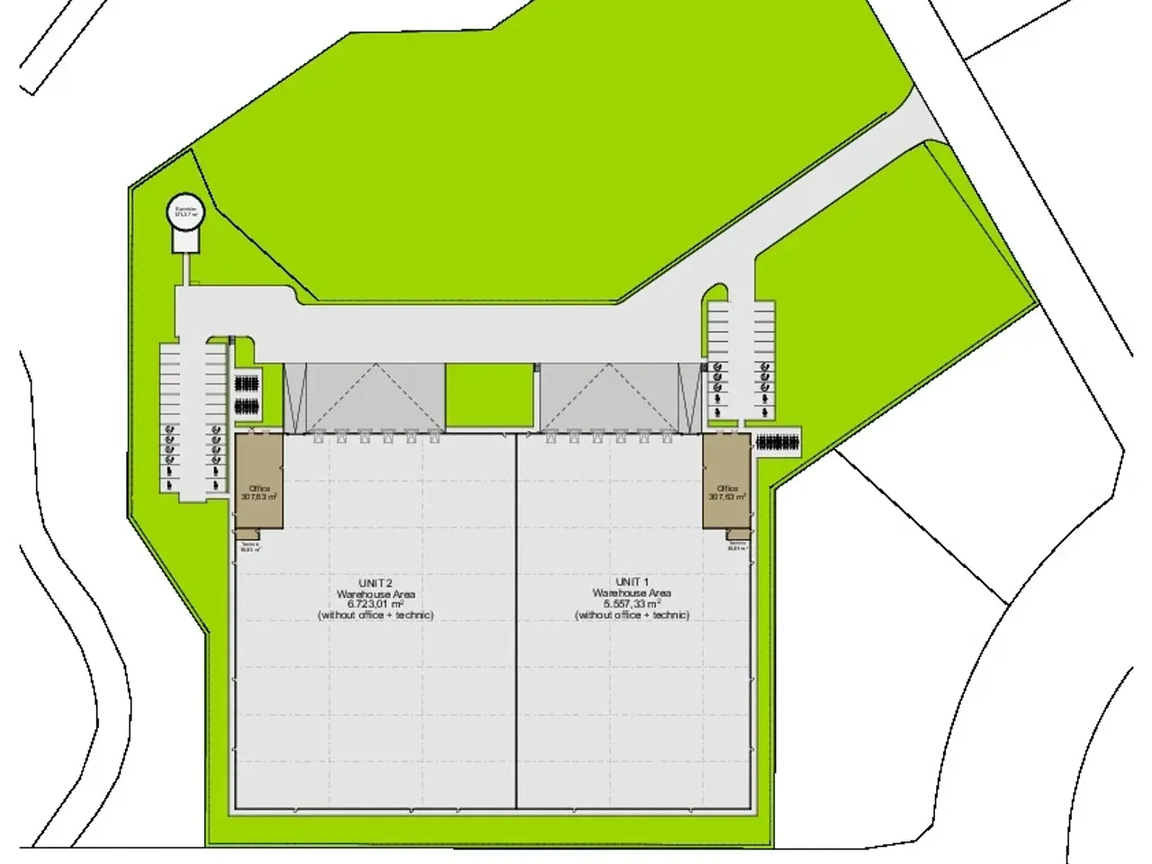 Billede 6 - Build-to-suit DGNB Guld: Ca. 13.550 m² lagerejendom til let industri og fremstilling