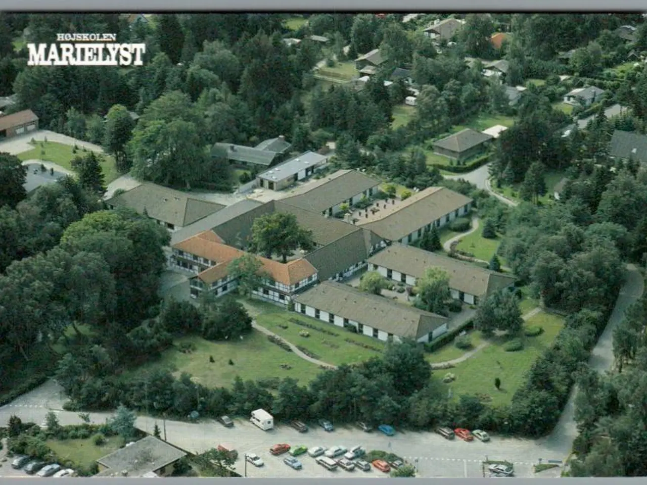 Billede 1 - Højskolen Marielyst - Postkort - Ubrugt