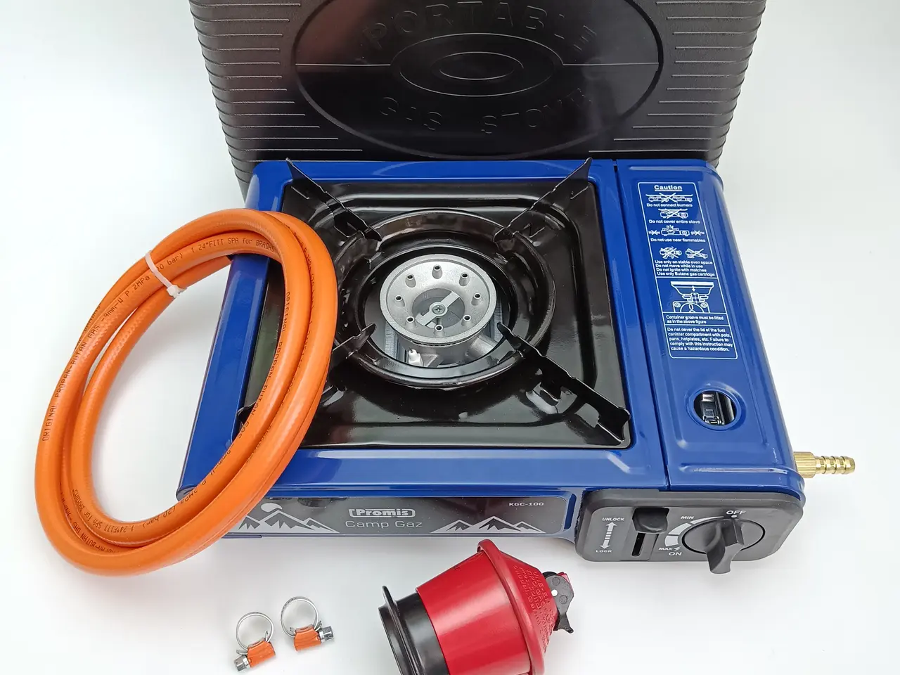 Billede 1 - NY! 2300W PREMIUM Gasblus + 2m Slange + Regulator