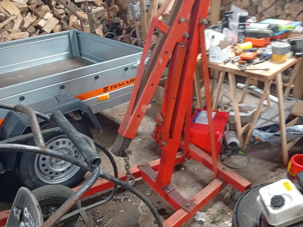 Billede 1 - Motor kran 