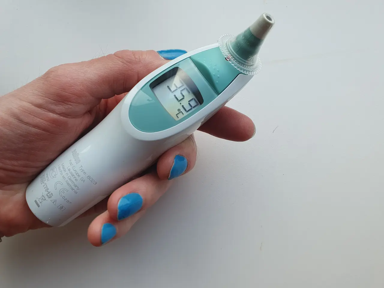 Billede 2 - Braun øretermometer (skal ses)