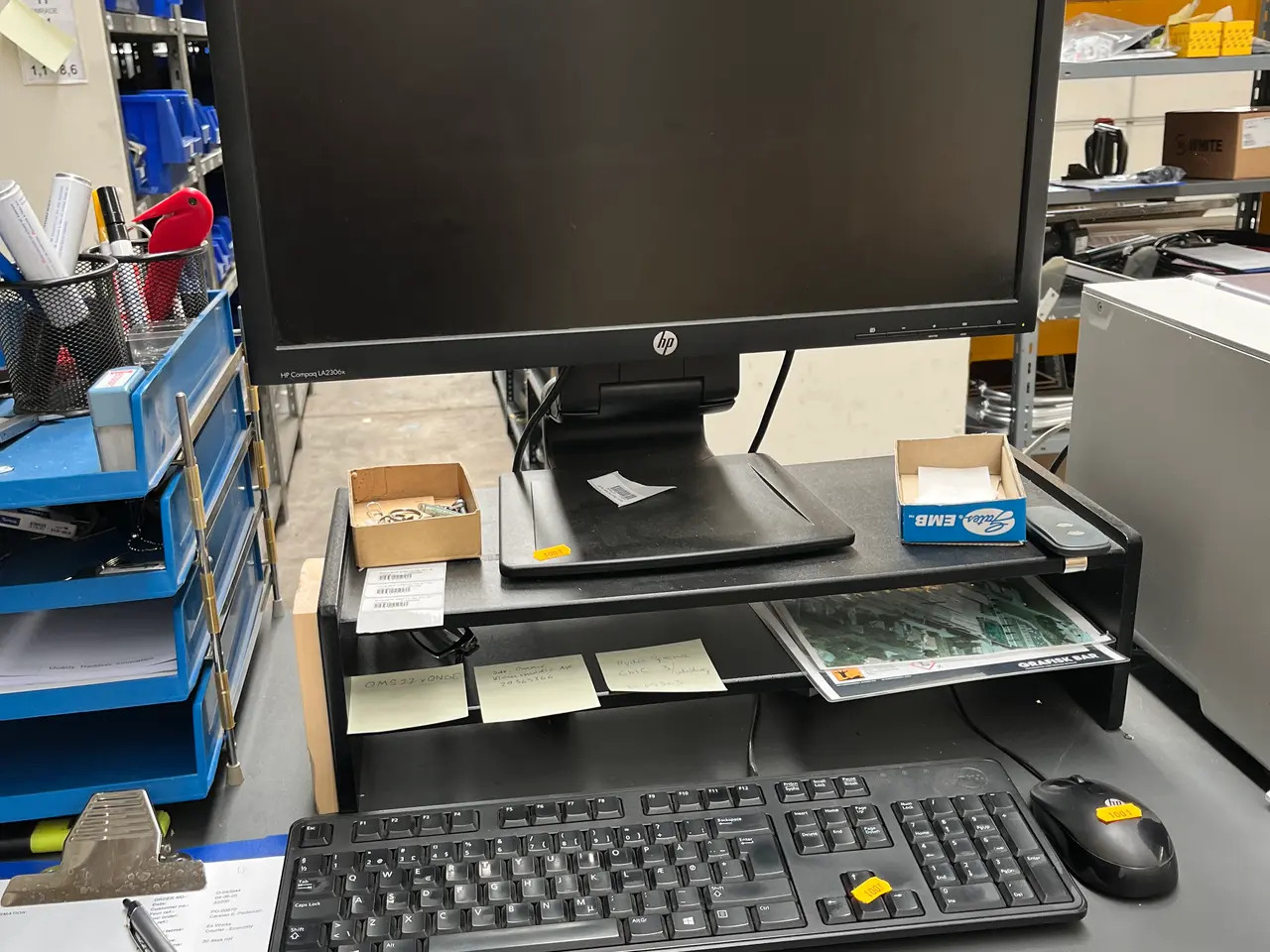 Billede 1 - Computer inkl. Tastetur og mus DELL/HP D14U