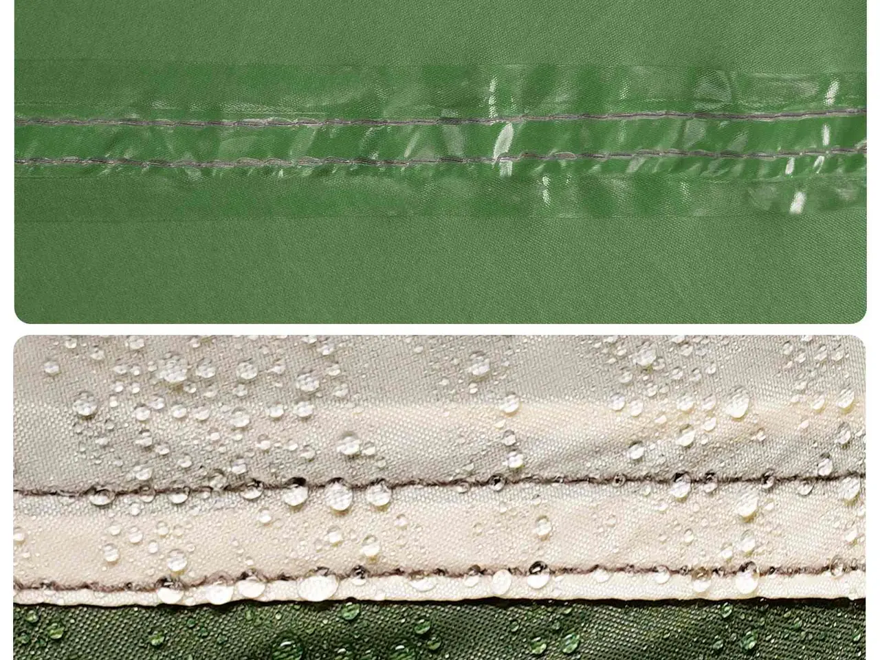 Billede 11 - Bil telt med tag - grøn 239 × 210 × 210 cm, polyester og stål