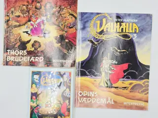 Valhalla tegneserier og tegnefilmen sælges samlet