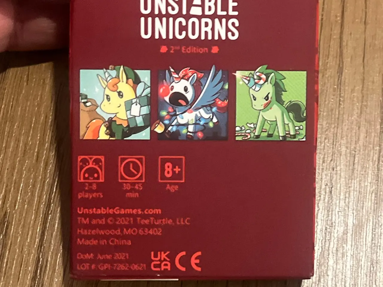 Billede 2 - Unstable Unicorns - Christmas Special expansion pack