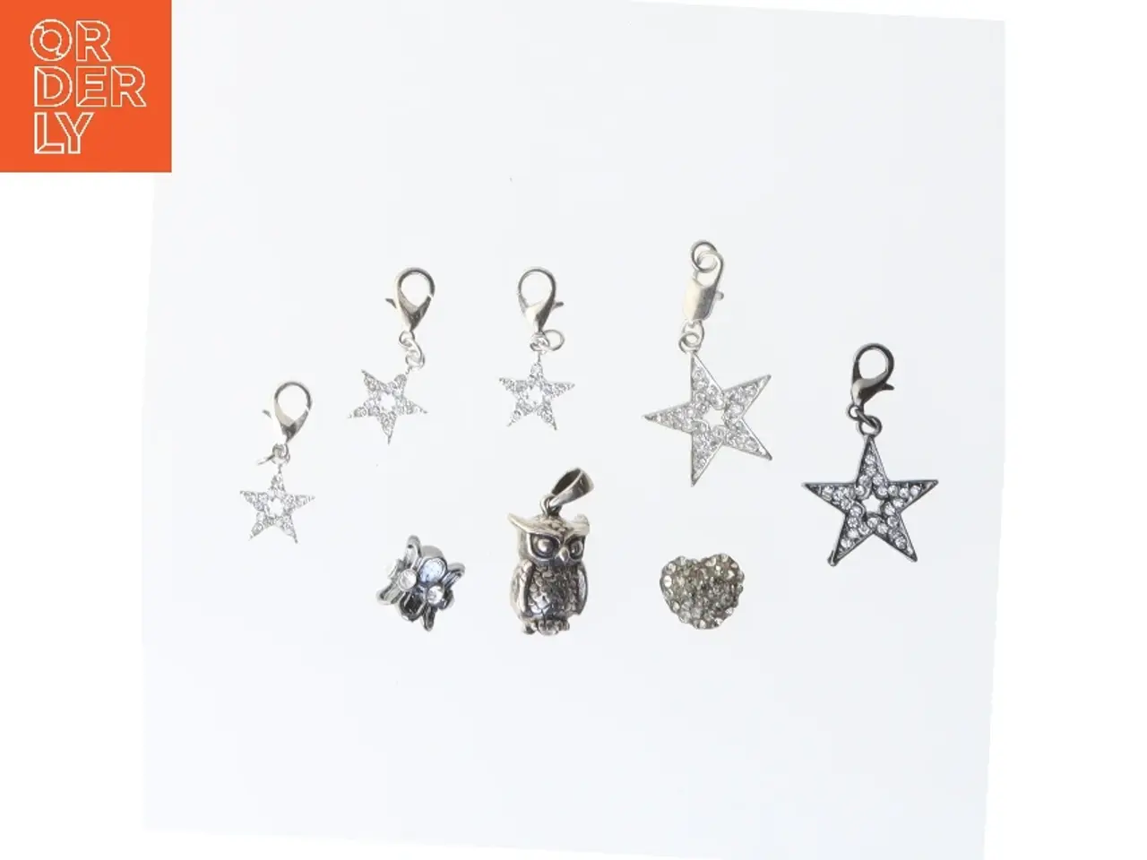 Billede 1 - Sæt med vedhæng og charms (str. 20 mm)