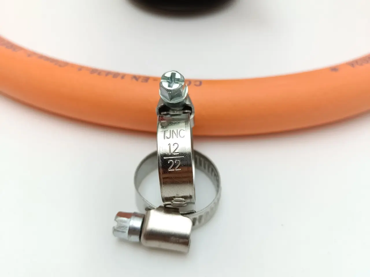 Billede 8 - NY! Gasregulator 50mbar + Gasslange + 2 Spændebånd