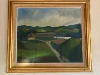 Landligt maleri.