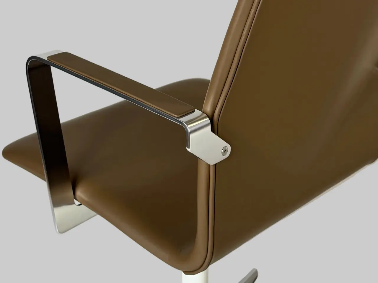 Billede 7 - Four Design 4-Cast XL Stol – Mørkebrun med Krom Stel