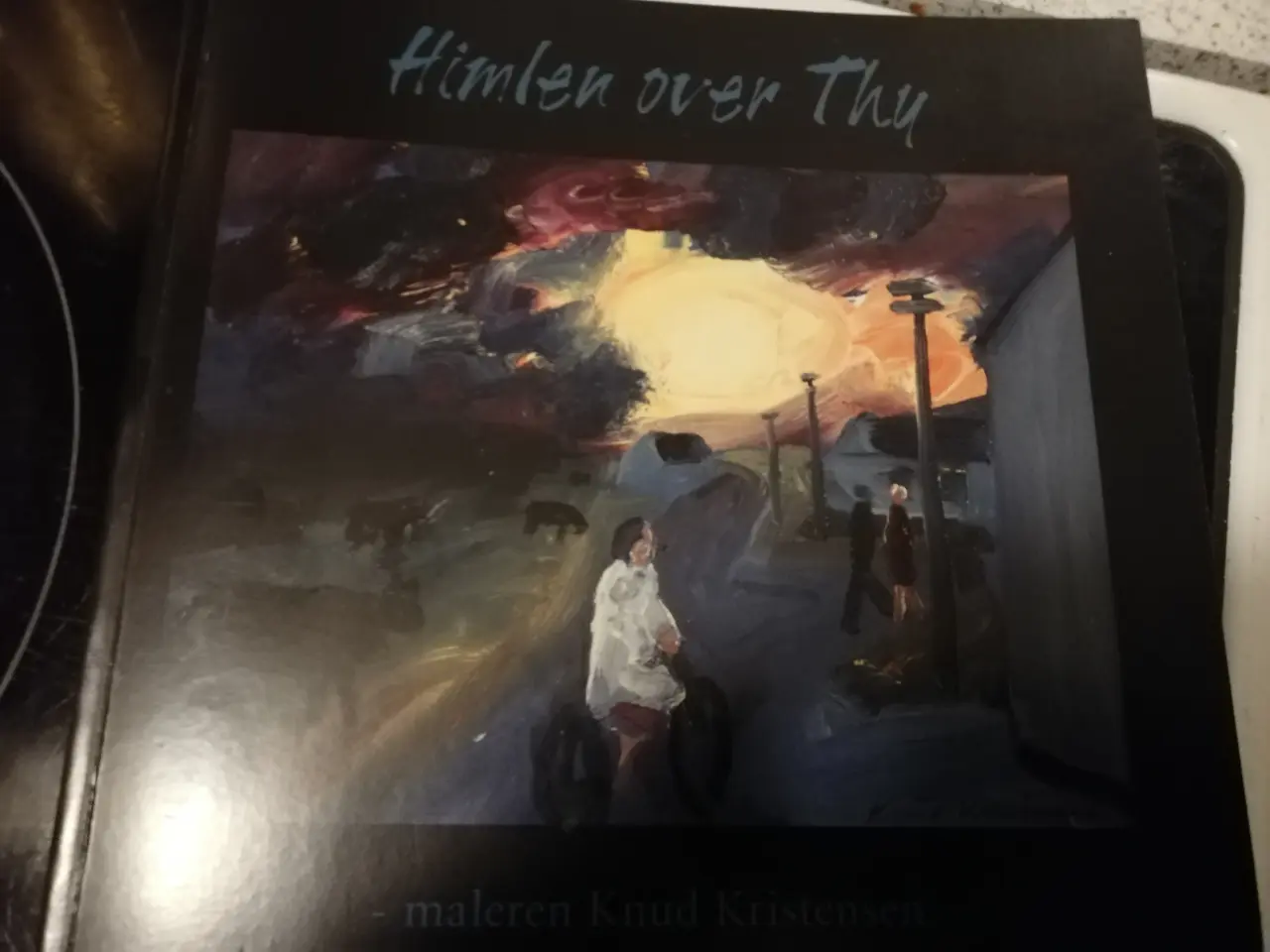 Billede 1 - Bog om kunstneren Knud Kristensen malerier