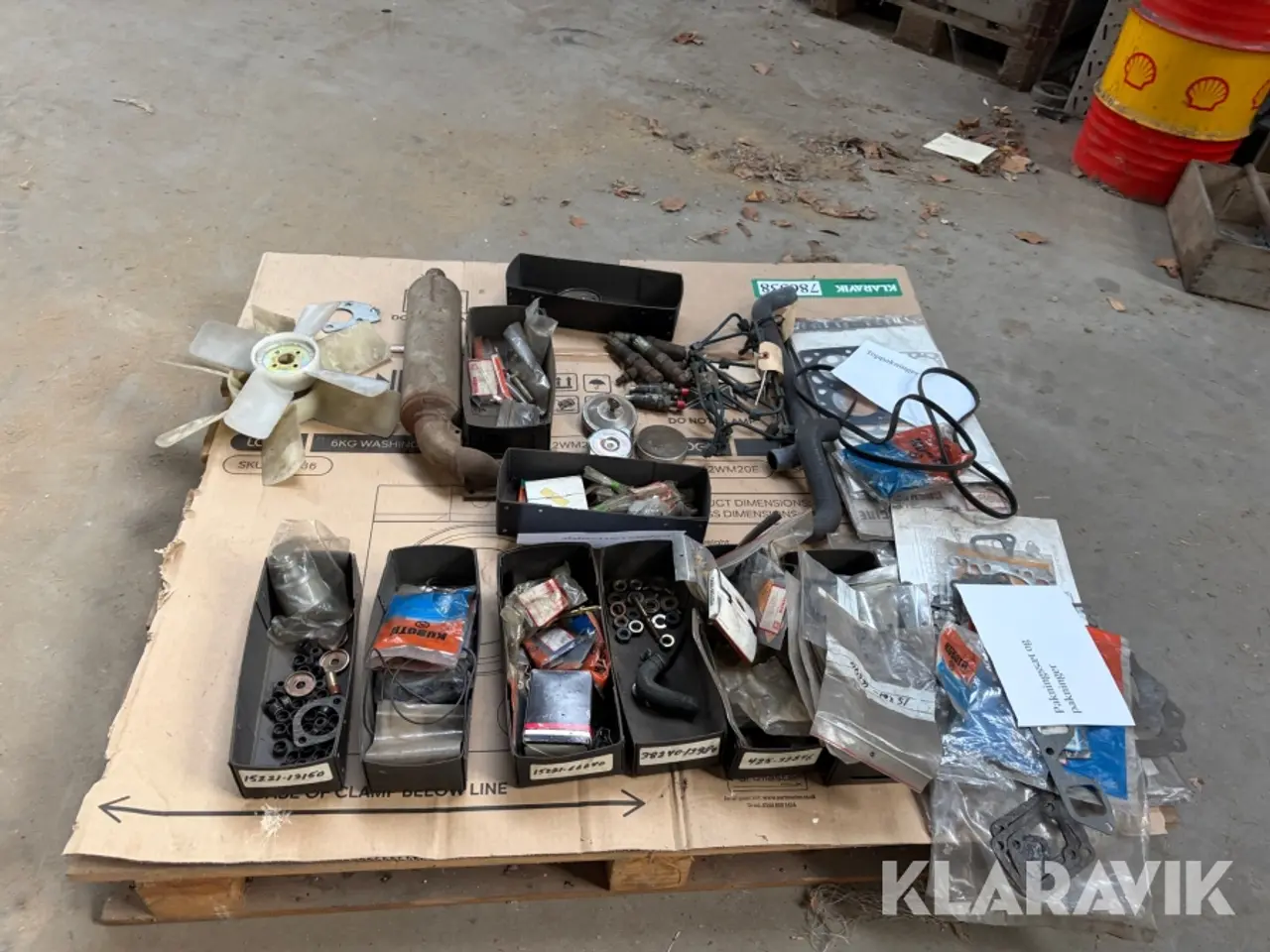 Billede 2 - Reservedele Kubota blandet lot
