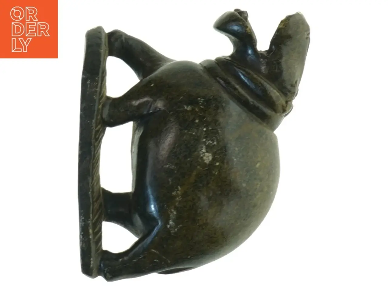 Billede 2 - Stenfigur af flodhest (str. 11x9,5 cm)