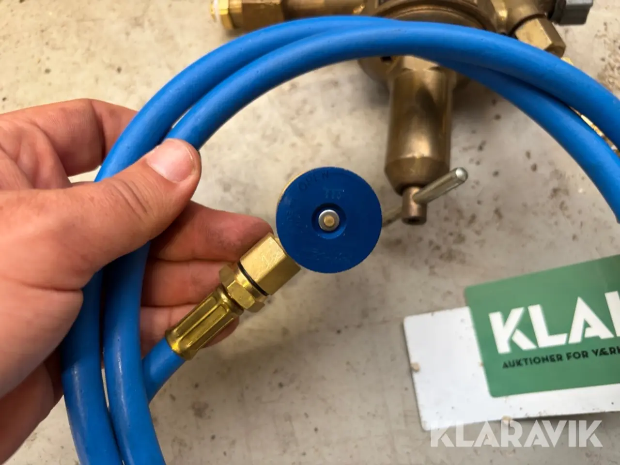 Billede 8 - Trykmanometer til aircondition Hercules, 1 styk