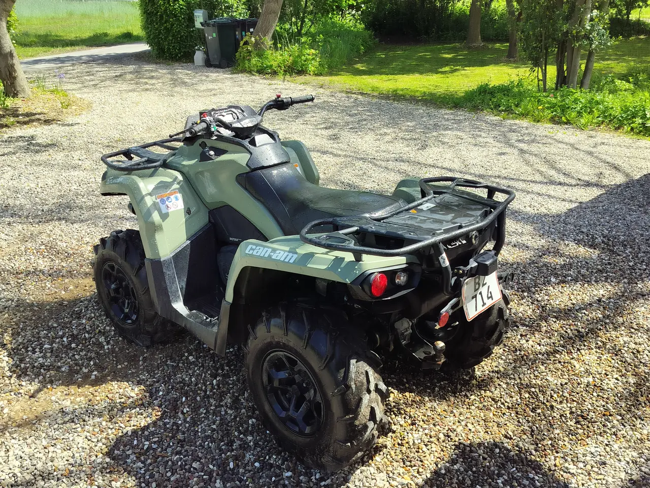 Billede 2 - Fin velholdt Can Am 570/650 ccm privat traktor