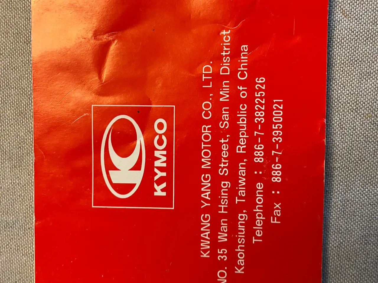 Billede 2 - Kymco Driver’s Manual ZX50