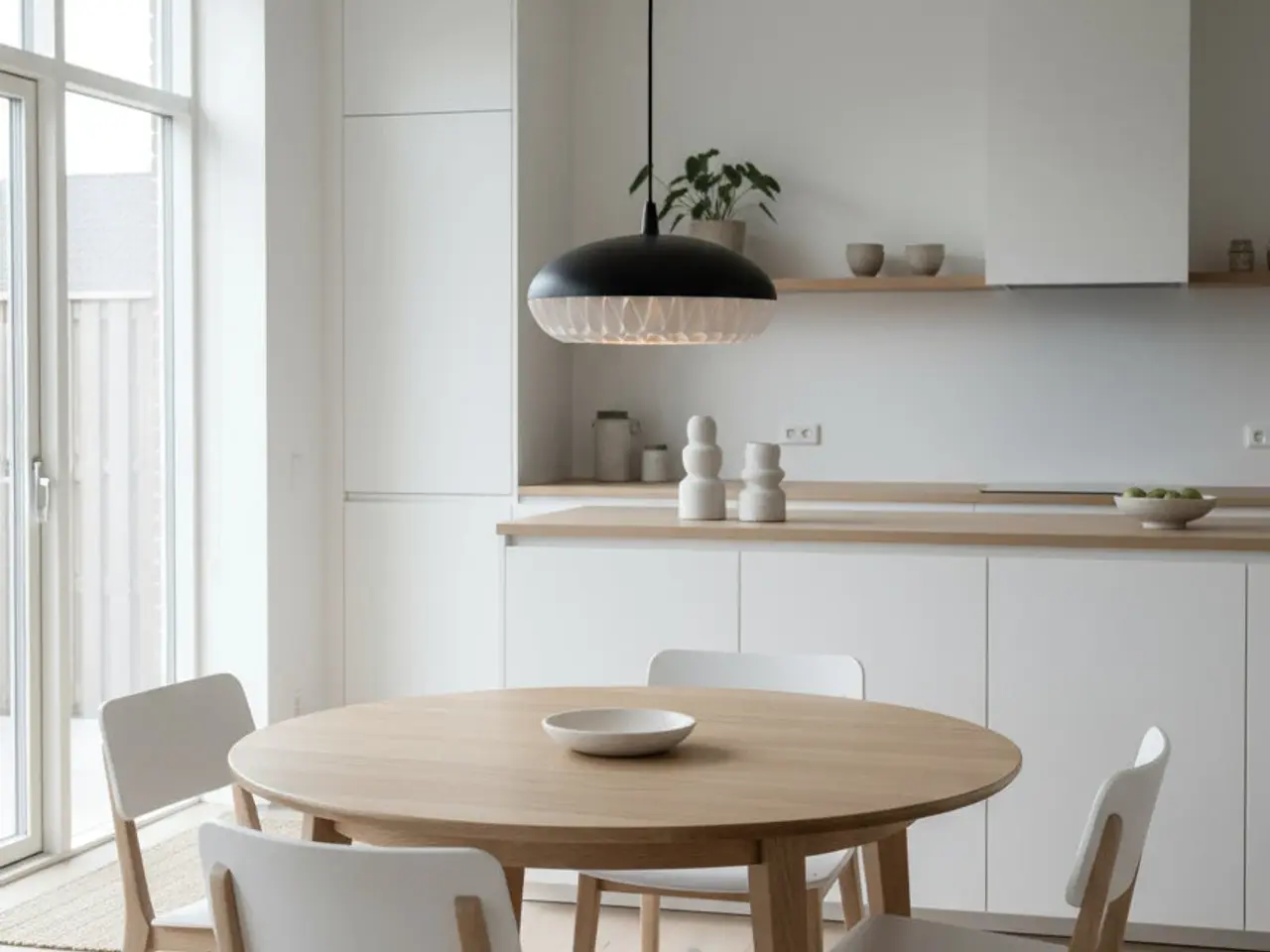 Billede 2 - Fritz Hansen Aeon Rocket P1 Lampe – Sort H 24 cm