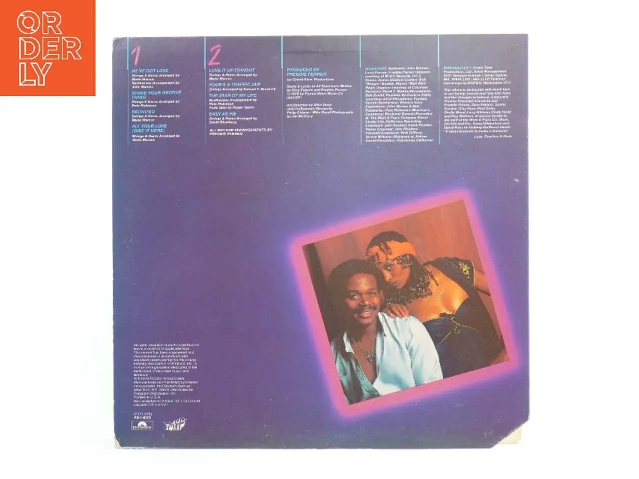 Billede 2 - Peaches & Herb LP - 2 Hot! fra Peaches & Herb (str. Ø. 30 cm)
