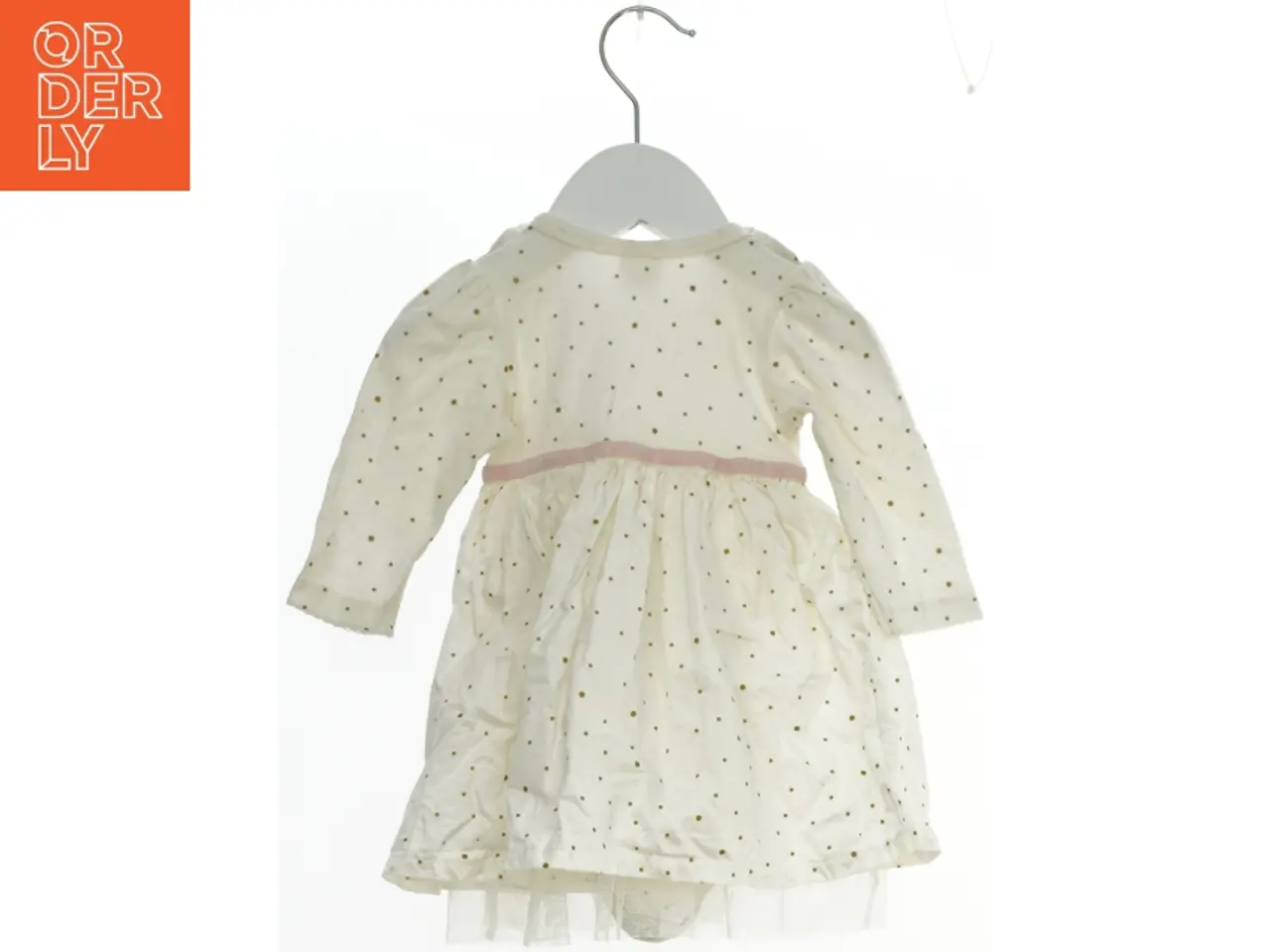 Billede 1 - Baby kjole med prikker fra H&M (str. 68)