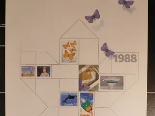 Canada (267) 2 årsmapper m.m.