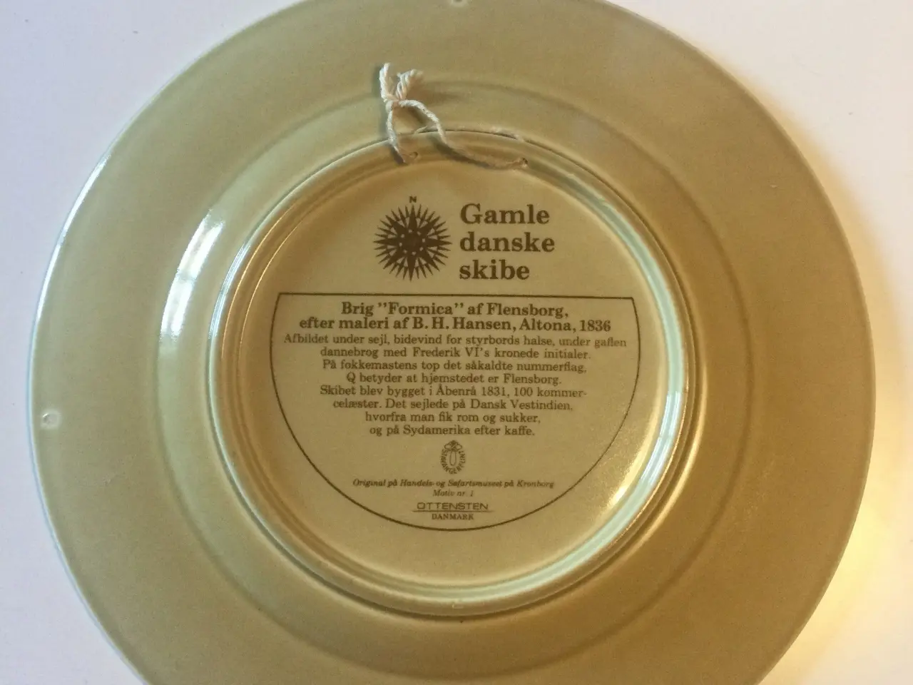Billede 4 - Gamle danske skibs platter