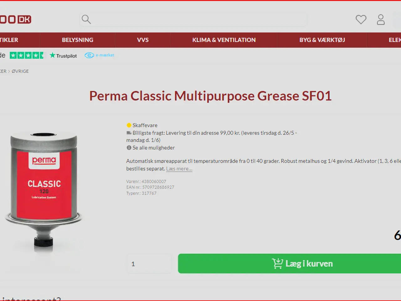 Billede 4 - Perma Classic Multipurpose Grease SF01