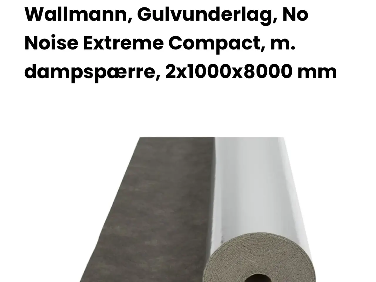 Billede 7 - Wallmann No noise og foam med folie