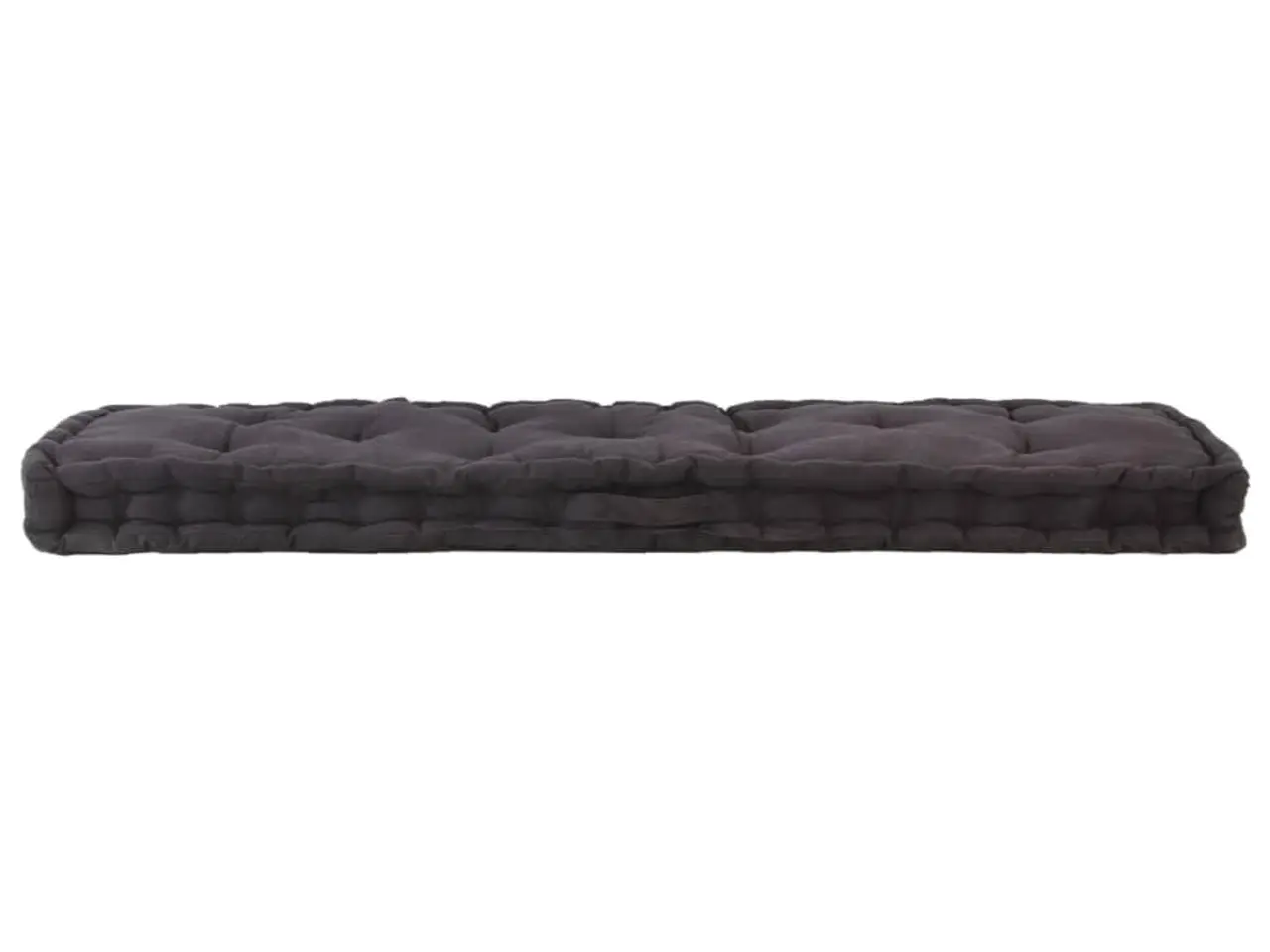 Billede 4 - Hynder til pallesofa 2 stk. i bomuld 120 cm - sort