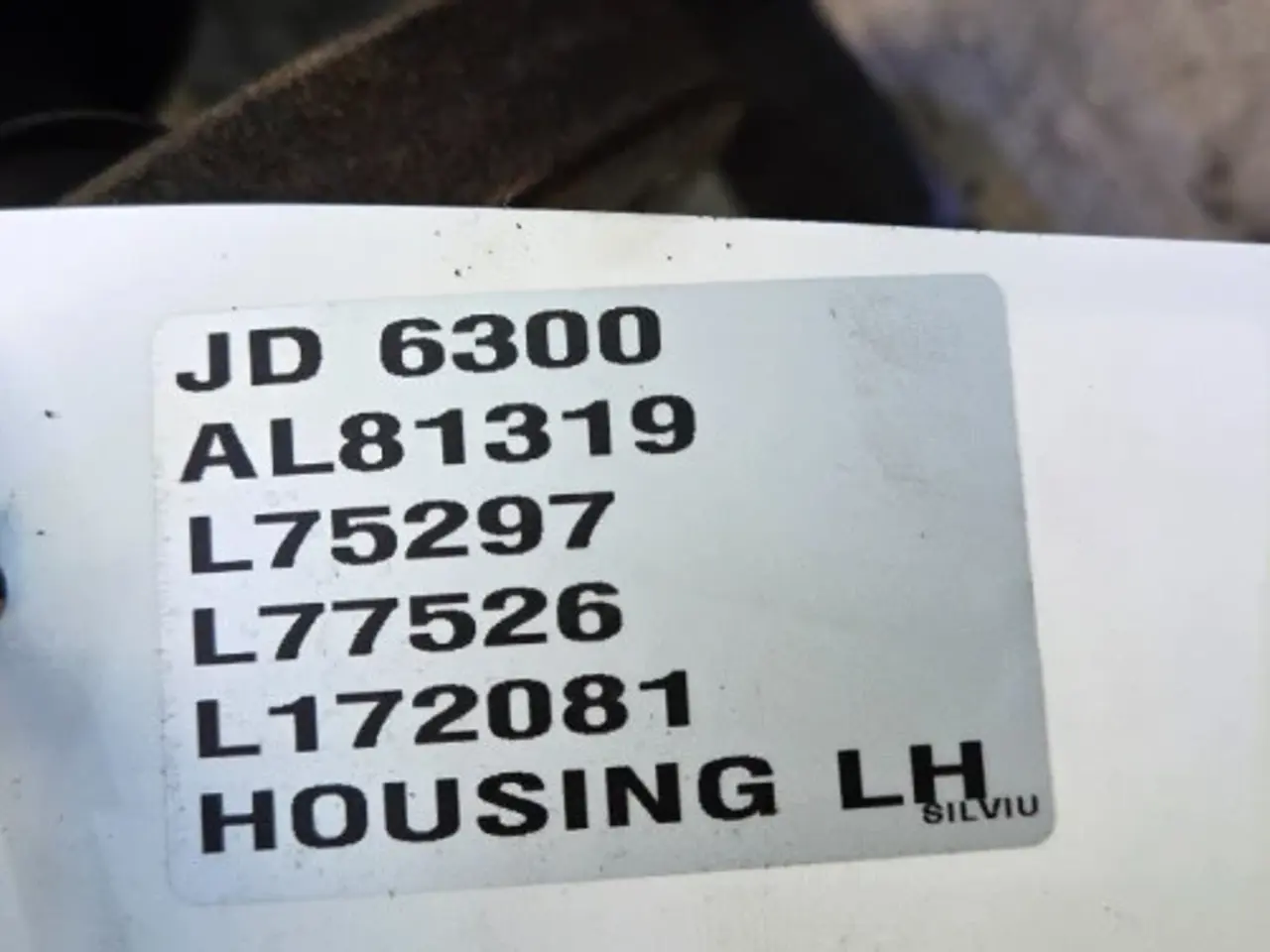 Billede 14 - John Deere 6300 Lår L. AL81319